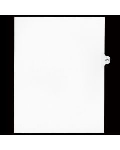 B.C. White 15th Cut #51 *D4111-51* (25 sheets/bag)
