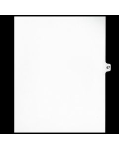 B.C. White 15th Cut #67 *D4111-67* (25 sheets/bag)