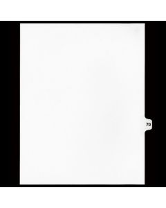 B.C. White 15th Cut #70 *D4111-70* (25 sheets/bag)