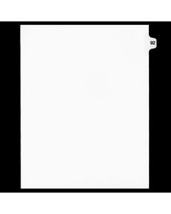 B.C. White 15th Cut #92 *D4111-92* (25 sheets/bag)