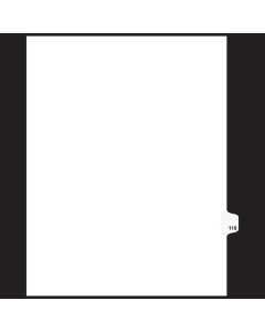 B.C. White 25th Cut #119 *D4221-19* (25 sheets/bag)