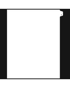 B.C. White 26th Cut "A" *D426L-01* (25 sheets/bag)