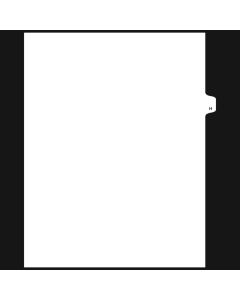 B.C. White 26th Cut "H" *D426L-08* (25 sheets/bag)