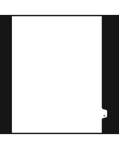 B.C. White 26th Cut "W" *D426L-23* (25 sheets/bag)