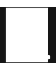 B.C. White 26th Cut "Y" *D426L-25* (25 sheets/bag)