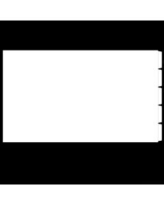 Index Blanc 1 Rang 5, 11 x 17, Simple