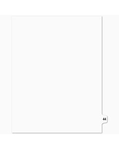 SW Index Tab Dividers White 15th Cut #44