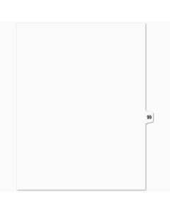 SW Index Tab Dividers White 15th cut #99