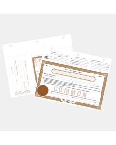 Brown Canada Common Share Certificate