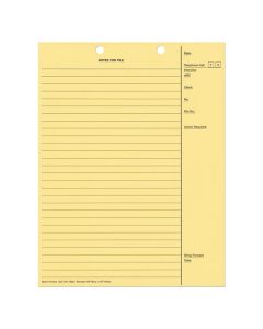 Blocs-notes pour fillière - Jaune