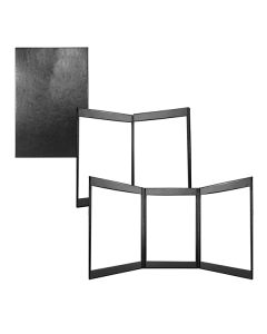 Riviera Triple Panel Imitation Leather 4V 8.5"x5.5"