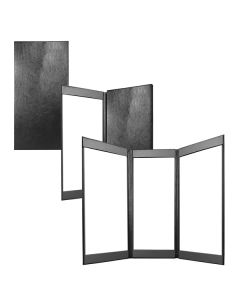 Riviera Triple Panel Imitation Leather 11"x5.25"