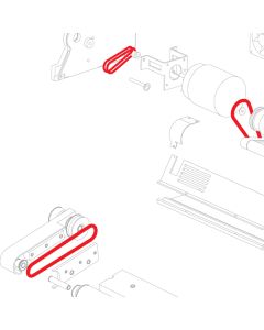 SW 4170 Belt Kit 2 small, 1 med, 1 large  #111153