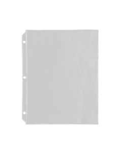 Open End Sheet Protector 6mil, Sealed 3 sides