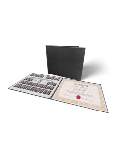 Vinyl Certificate Holder Plain 8" H x 10" L
