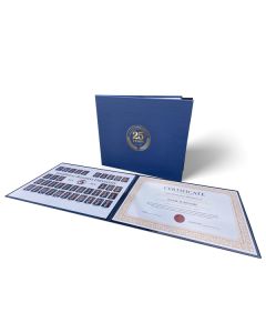 Vinyl Grad Photo/Cert Holder Print 1 colour 11" Hx14"