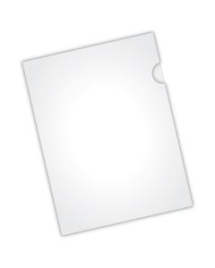 VLB Clear View File Pocket 9" X 11-1/2