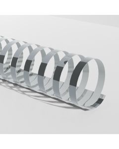 Reliure Plastique 1-3/4" 19A Argent
