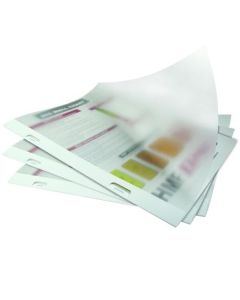 Coverbind White Agility Linen Cover Clear View