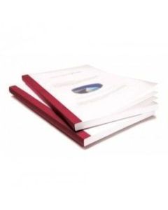 Coverbind Thermal cover 1 1/2" Matte/Linen Red