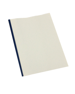 Unicover Spine Only Letter 120pg Dark Blue