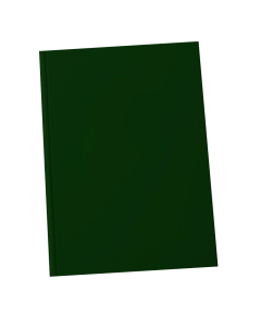 Unicover Hard Letter 160pg Dark Green 11 x 8 1/2