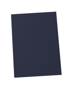 Unicover Hard Letter 220pg Dark Blue 11 x 8 1/2