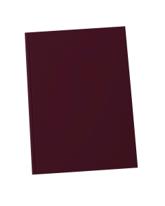 Unicover Hard Letter 80pg Bordo 11 x 8 1/2