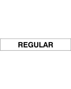 "REGULAR" Bandes d'identification pour carburant