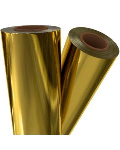Fusing Foil Metallic Gold  12" x 500 x 3" core