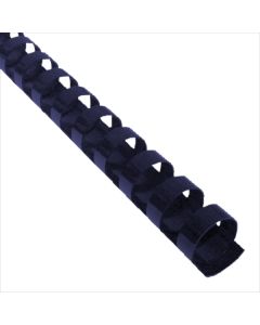 1-1/8 x 19r Navy Plastic Bindings