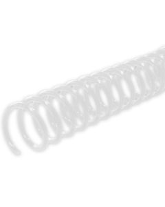 9mm x 12" (4:1) Clear Plastic Coil