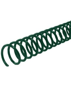 14mm x 12" (4:1) Forest Green Plastic Coil