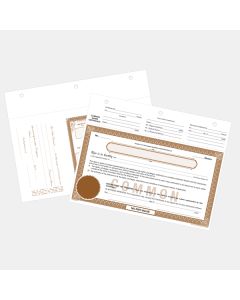 Certificats d’actions ordinaires bruns à participation