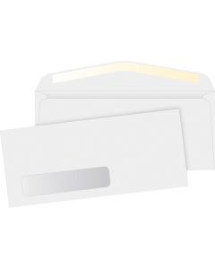 #10 Envelopes 4-1/8 x 91/2 Open side 24LB White Window