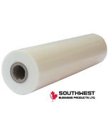 18" x 250  3mil PET Extra Matte  Laminating Film 1" c