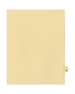 Litigation Tab Dividers *c* Buff #21