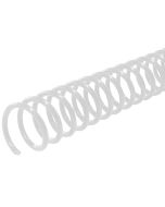 45mm x 12" (4:1) White Plastic Coil